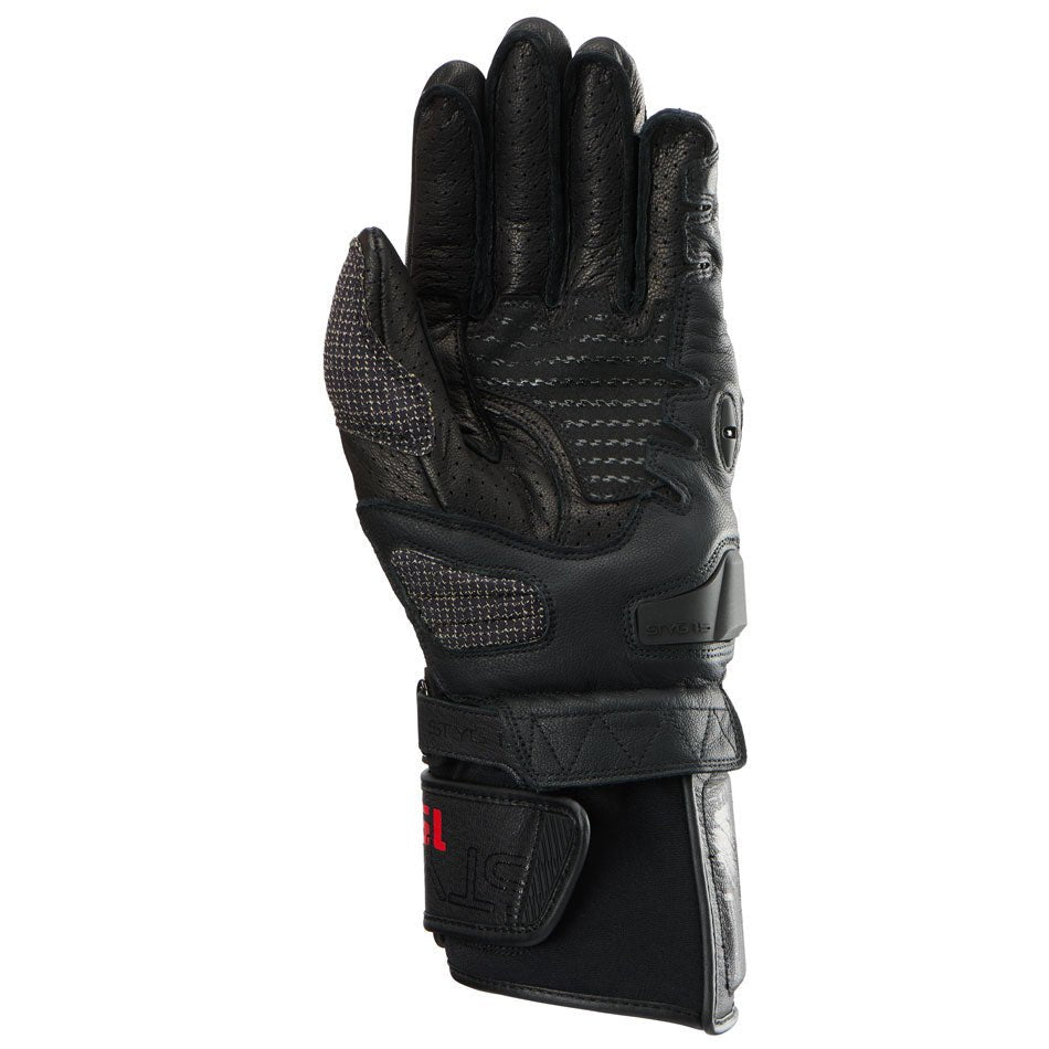 Gants Moto Furygan STYG15 VENTED Noir - Rouge — Certifié CE - LE PRATIQUE DU MOTARD