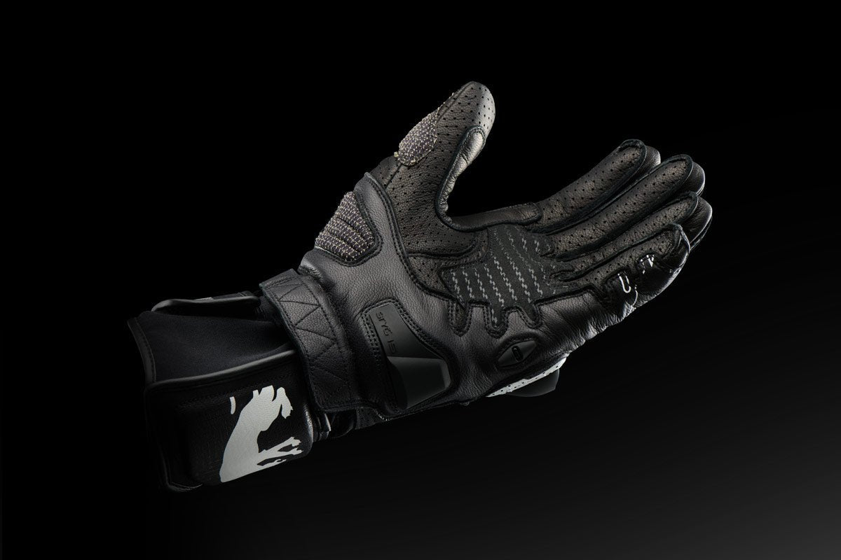 Gants Moto Furygan STYG15 VENTED Noir - Blanc - Jaune stab — Certifié CE - LE PRATIQUE DU MOTARD