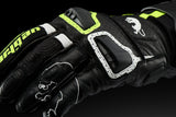 Gants Moto Furygan STYG15 VENTED Noir - Blanc - Jaune stab — Certifié CE - LE PRATIQUE DU MOTARD