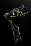 Gants Moto Furygan STYG15 VENTED Noir - Blanc - Jaune stab — Certifié CE - LE PRATIQUE DU MOTARD