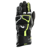 Gants Moto Furygan STYG15 VENTED Noir - Blanc - Jaune stab — Certifié CE - LE PRATIQUE DU MOTARD