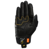Gants Moto Furygan JET NEON D3O® LADY Noir - Blanc - Or — Certifié CE - LE PRATIQUE DU MOTARD