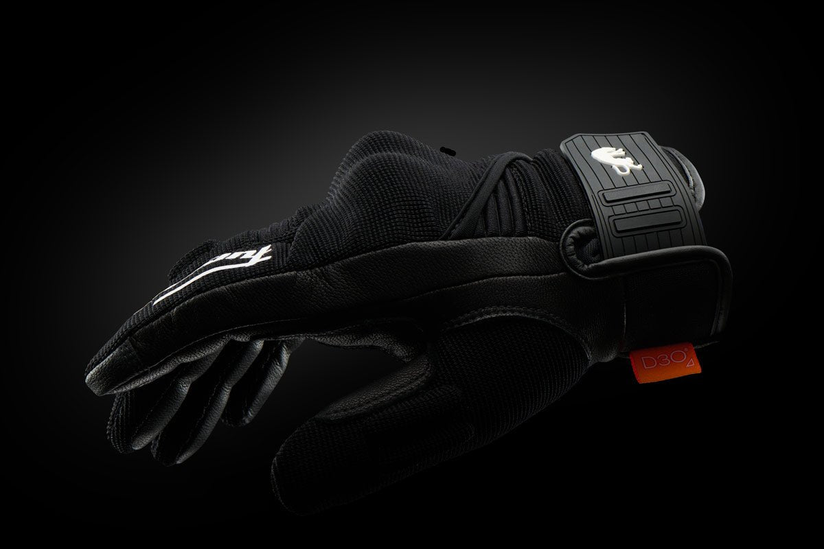 Gants Moto Furygan JET NEON D3O® LADY Noir - Blanc — Certifié CE - LE PRATIQUE DU MOTARD
