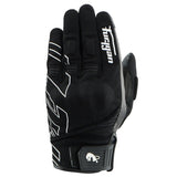 Gants Moto Furygan JET NEON D3O® LADY Noir - Blanc — Certifié CE - LE PRATIQUE DU MOTARD