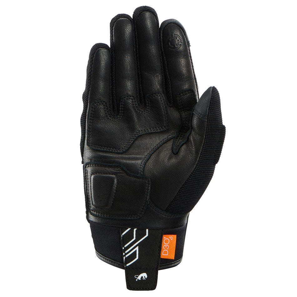 Gants Moto Furygan JET NEON D3O® LADY Noir - Blanc — Certifié CE - LE PRATIQUE DU MOTARD