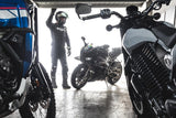 Pantalon Moto Furygan DRACK — Protection CE Niveau AAA Noir - Blanc - LE PRATIQUE DU MOTARD