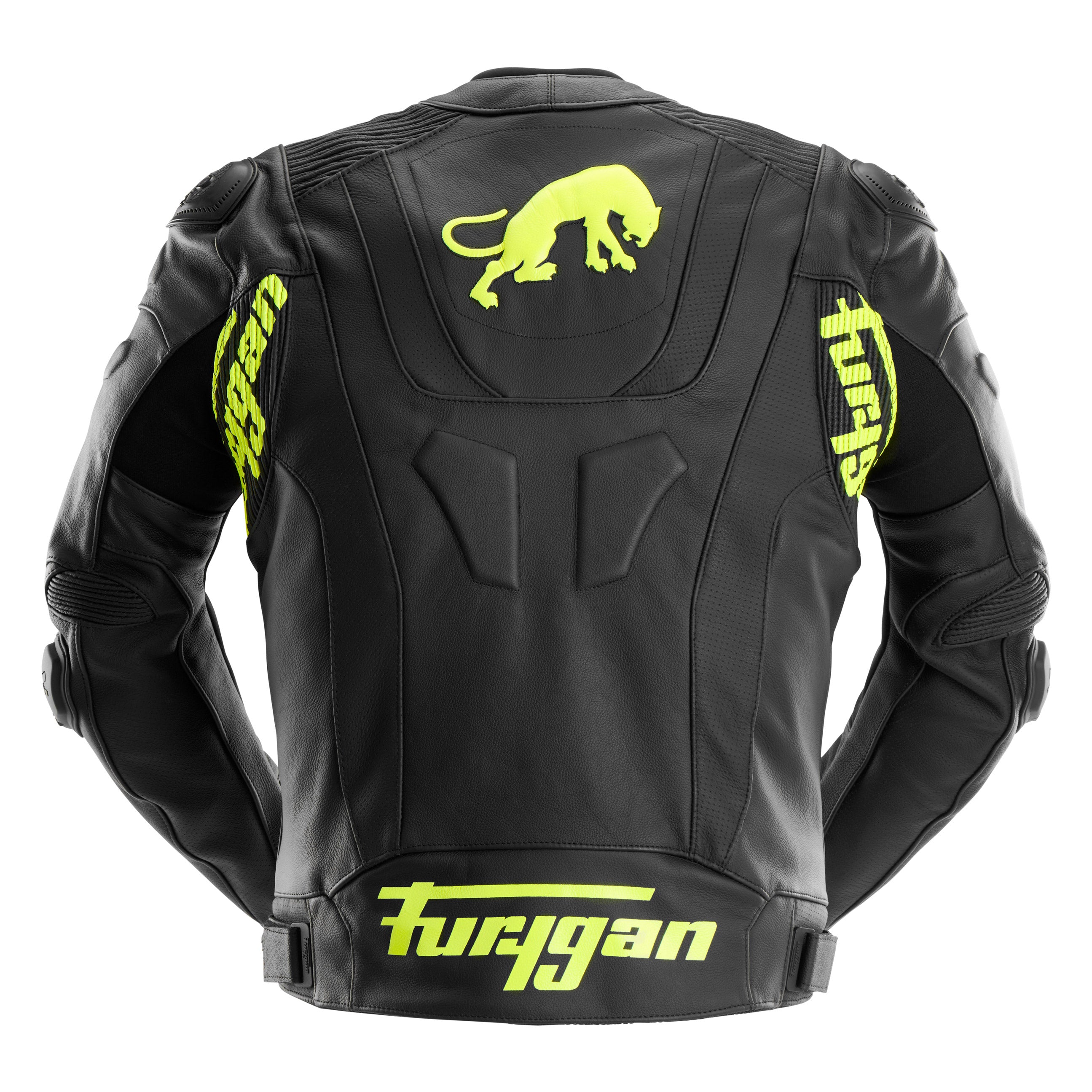 Blouson Moto Furygan RAPTOR EVO 3 — Protection CE Niveau AAA Noir - Jaune stab - LE PRATIQUE DU MOTARD