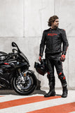 Gants Moto Furygan STYG15 Noir - Blanc - Rouge — Certifié CE - LE PRATIQUE DU MOTARD
