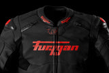 Blouson Moto Furygan RAPTOR EVO 3 — Protection CE Niveau AAA Noir - Rouge - LE PRATIQUE DU MOTARD
