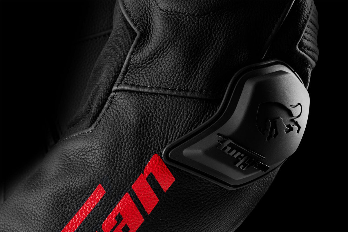 Blouson Moto Furygan RAPTOR EVO 3 — Protection CE Niveau AAA Noir - Rouge - LE PRATIQUE DU MOTARD