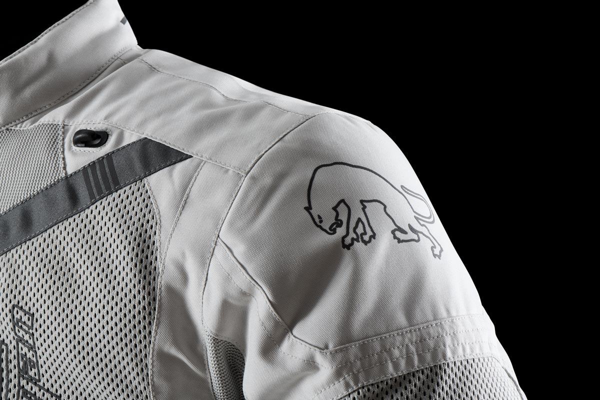Blouson Moto Furygan AQUILON — Protection CE Niveau A Pearl - Gris - LE PRATIQUE DU MOTARD
