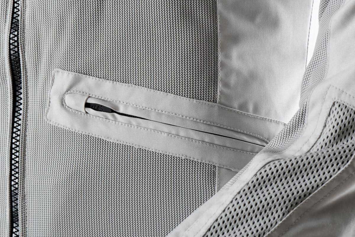 Blouson Moto Furygan AQUILON — Protection CE Niveau A Pearl - Gris - LE PRATIQUE DU MOTARD