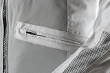 Blouson Moto Furygan AQUILON — Protection CE Niveau A Pearl - Gris - LE PRATIQUE DU MOTARD