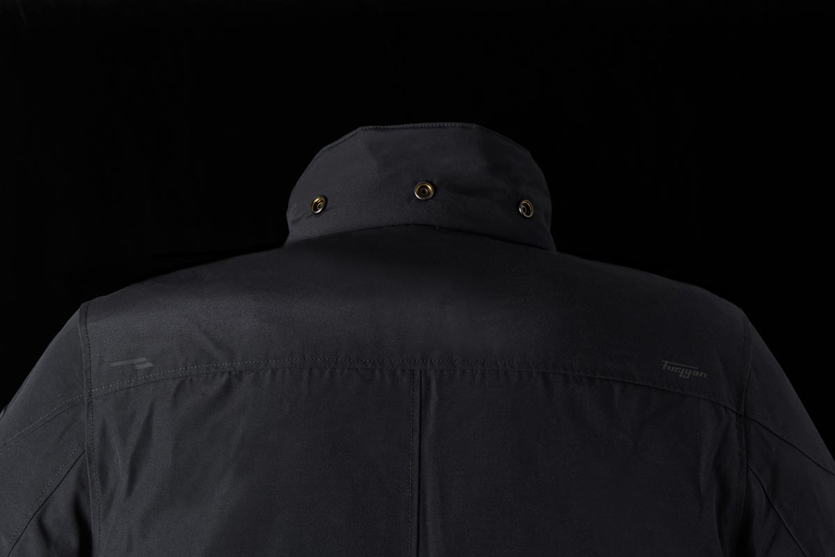 Blouson Moto Furygan LONDON EVO 2 — Protection CE Niveau A Noir - LE PRATIQUE DU MOTARD