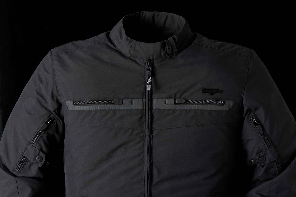 Blouson Moto Furygan SCOTTY — Protection CE Niveau A Noir - LE PRATIQUE DU MOTARD