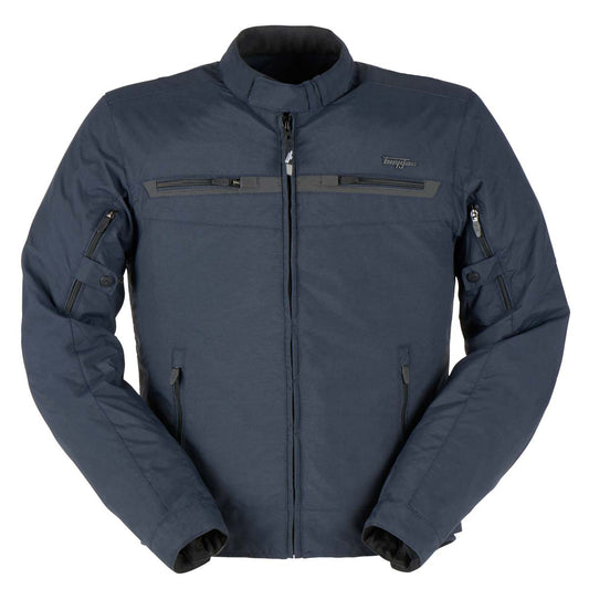 Blouson Moto Furygan SCOTTY — Protection CE Niveau A Bleu - LE PRATIQUE DU MOTARD