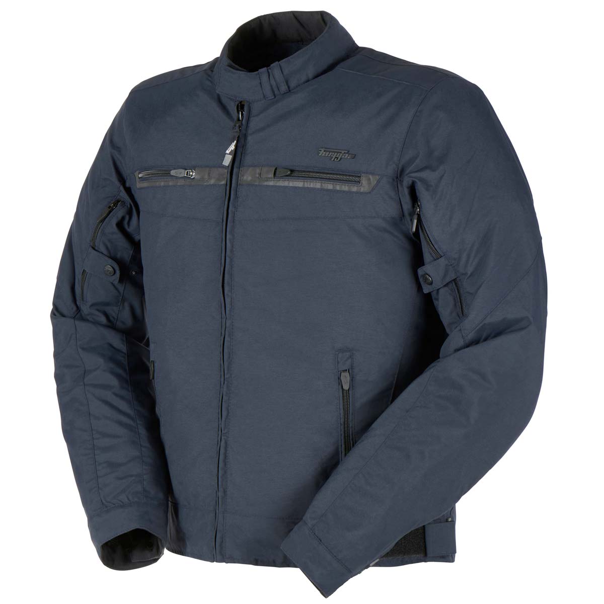 Blouson Moto Furygan SCOTTY — Protection CE Niveau A Bleu - LE PRATIQUE DU MOTARD