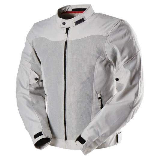Blouson Moto été ventilé homme | MISTRAL EVO 3 Perle - LE PRATIQUE DU MOTARD