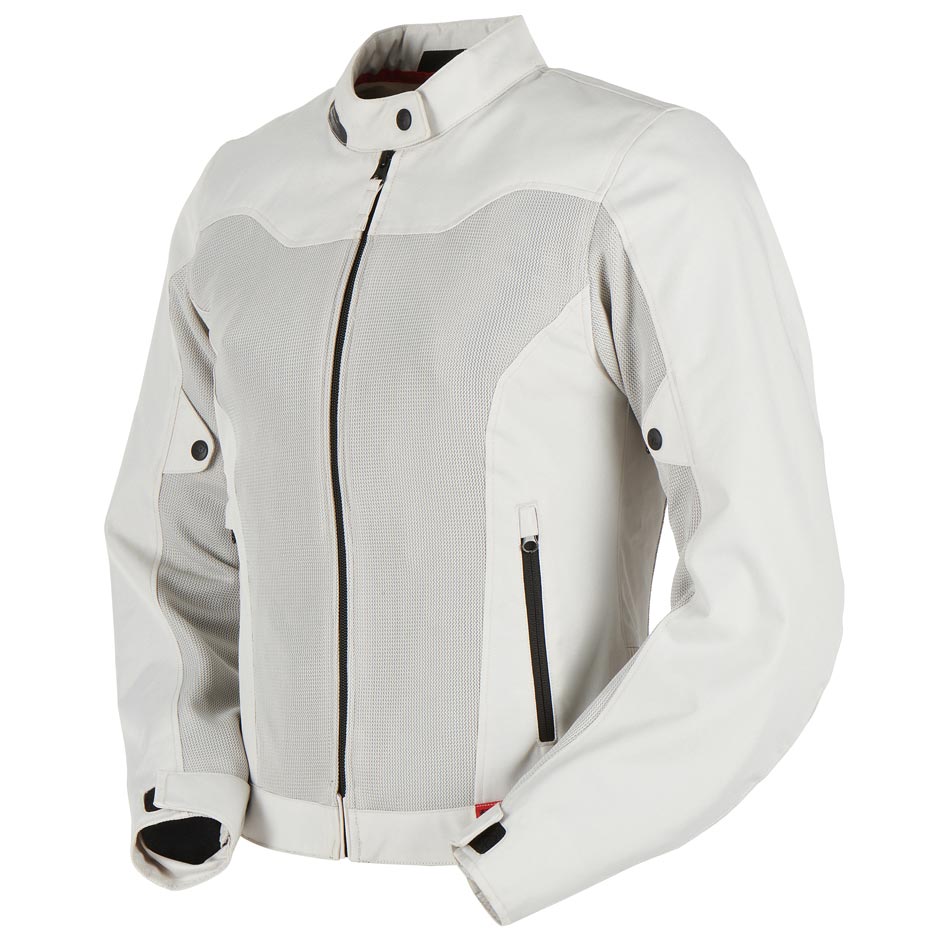 Blouson Moto Furygan MISTRAL LADY EVO 3 — Protection CE Niveau A Pearl - Pearl - LE PRATIQUE DU MOTARD