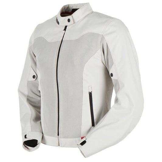 Blouson Moto Femme Été | Furygan™ Mistral Lady Evo 3 Pearl - LE PRATIQUE DU MOTARD