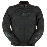 Blouson Moto Furygan ATOM VENTED EVO — Protection CE Niveau A Noir - Noir - LE PRATIQUE DU MOTARD