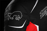 Blouson Moto Furygan YORI — Protection CE Niveau AA Noir - Rouge - Blanc - LE PRATIQUE DU MOTARD