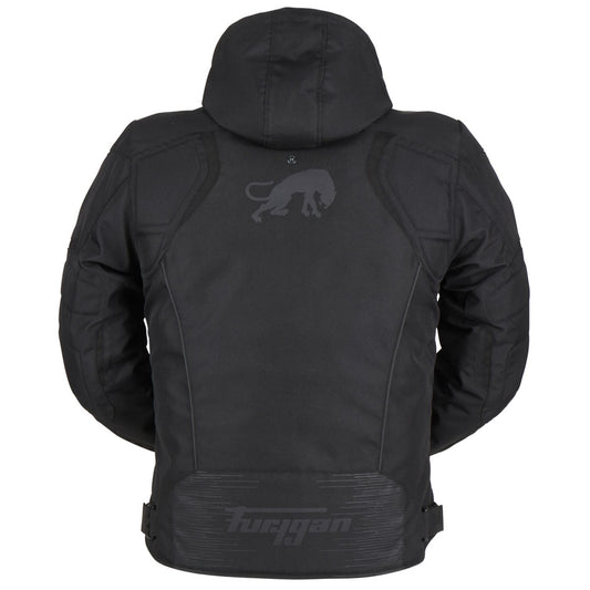 Blouson Moto Furygan SHARD — Protection CE Niveau AA Noir - Noir - LE PRATIQUE DU MOTARD