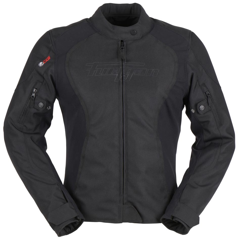 Blouson Moto Furygan ODESSA — Protection CE Niveau AA Noir - Noir - LE PRATIQUE DU MOTARD