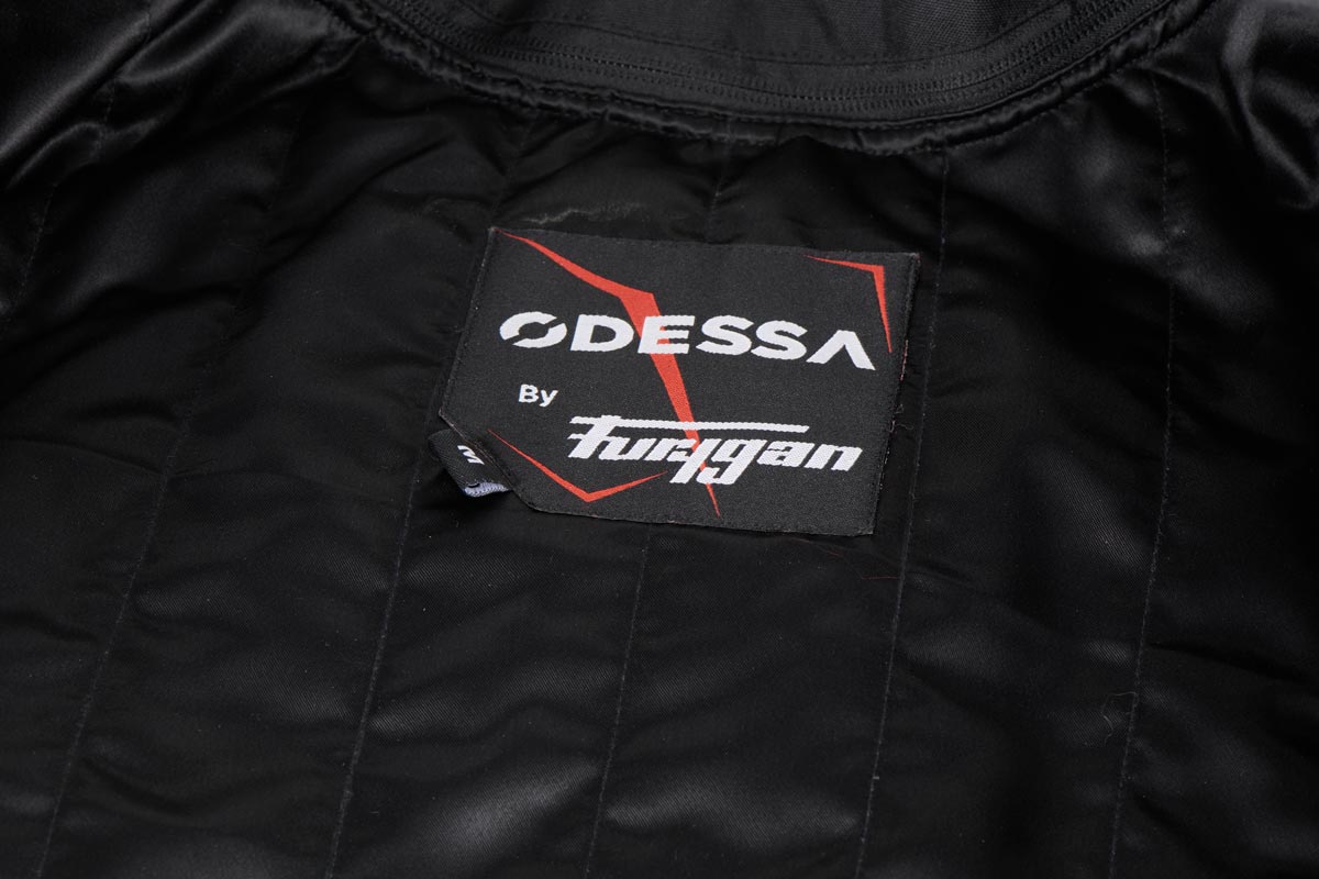Blouson Moto Furygan ODESSA — Protection CE Niveau AA Noir - Noir - LE PRATIQUE DU MOTARD