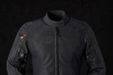 Blouson Moto Furygan ODESSA — Protection CE Niveau AA Noir - Noir - LE PRATIQUE DU MOTARD