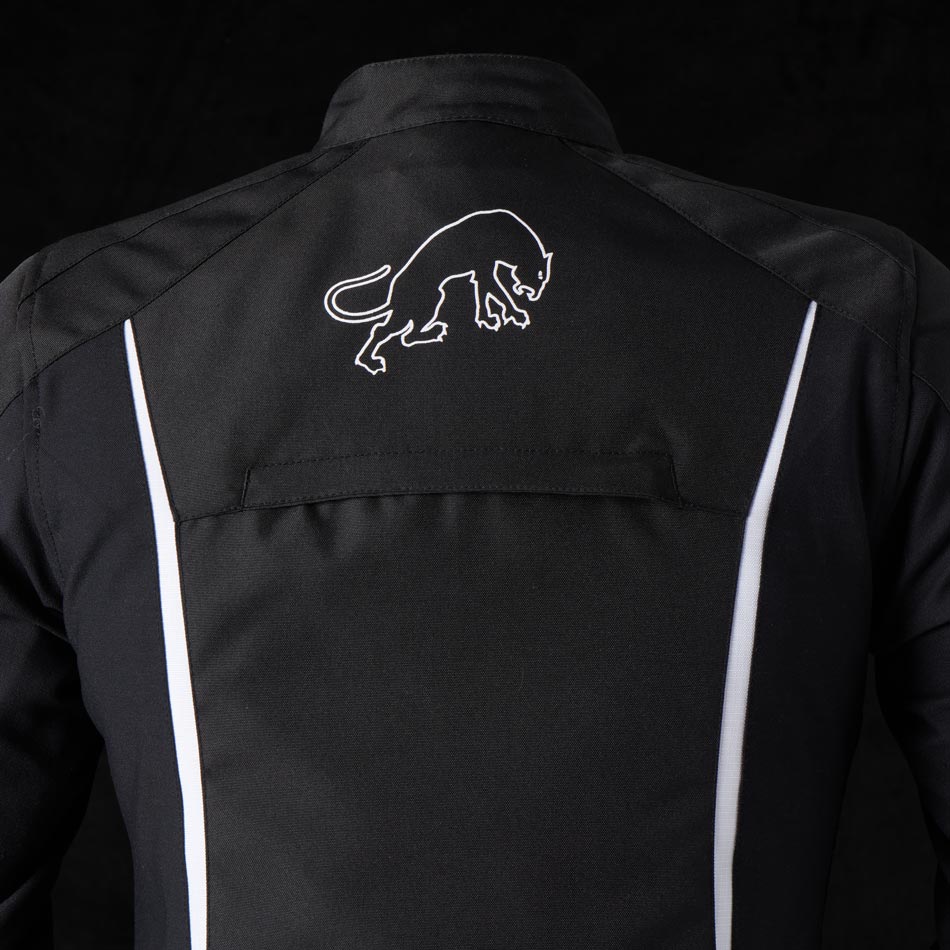 Blouson Moto Furygan ODESSA — Protection CE Niveau AA Noir - Blanc - LE PRATIQUE DU MOTARD