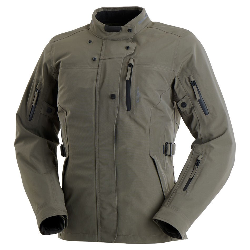 Blouson Moto Furygan SARAH TROOPER — Protection CE Niveau A Kaki - LE PRATIQUE DU MOTARD