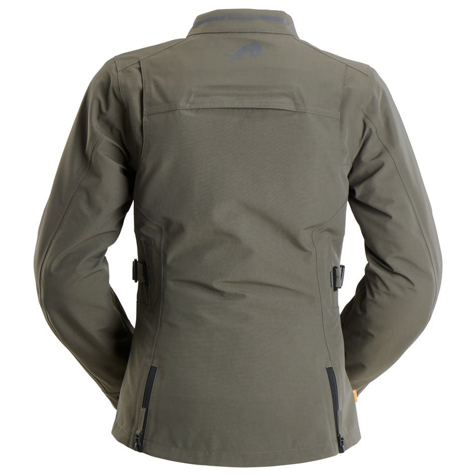 Blouson Moto Furygan SARAH TROOPER — Protection CE Niveau A Kaki - LE PRATIQUE DU MOTARD