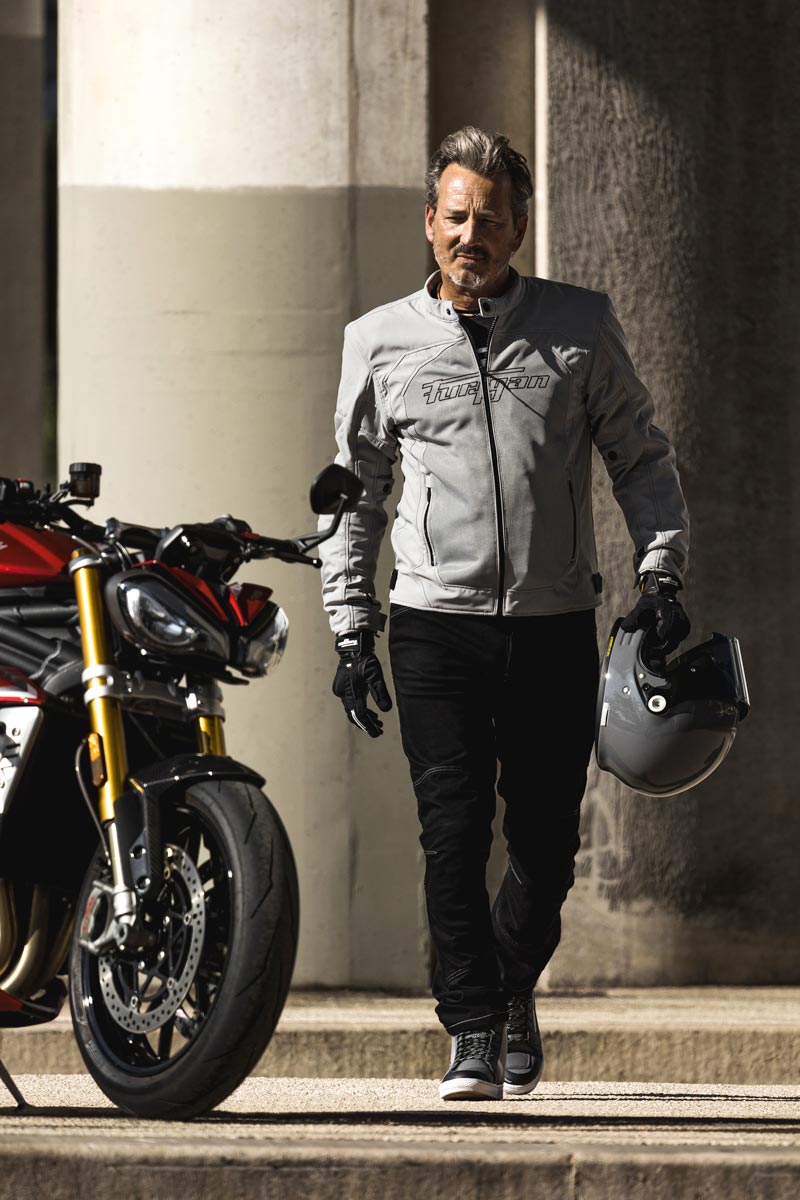 Pantalon Moto Furygan D03 TAPERED — Protection CE Niveau A Noir - LE PRATIQUE DU MOTARD