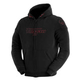 Blouson Moto Furygan LIVIO X KEVLAR® — Protection CE Niveau AA Noir - Rouge - LE PRATIQUE DU MOTARD