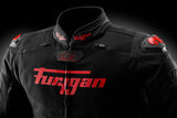 Blouson Moto Furygan TX RAPTOR — Protection CE Niveau AA Noir - Rouge - LE PRATIQUE DU MOTARD