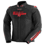 Blouson Moto Furygan TX RAPTOR — Protection CE Niveau AA Noir - Rouge - LE PRATIQUE DU MOTARD