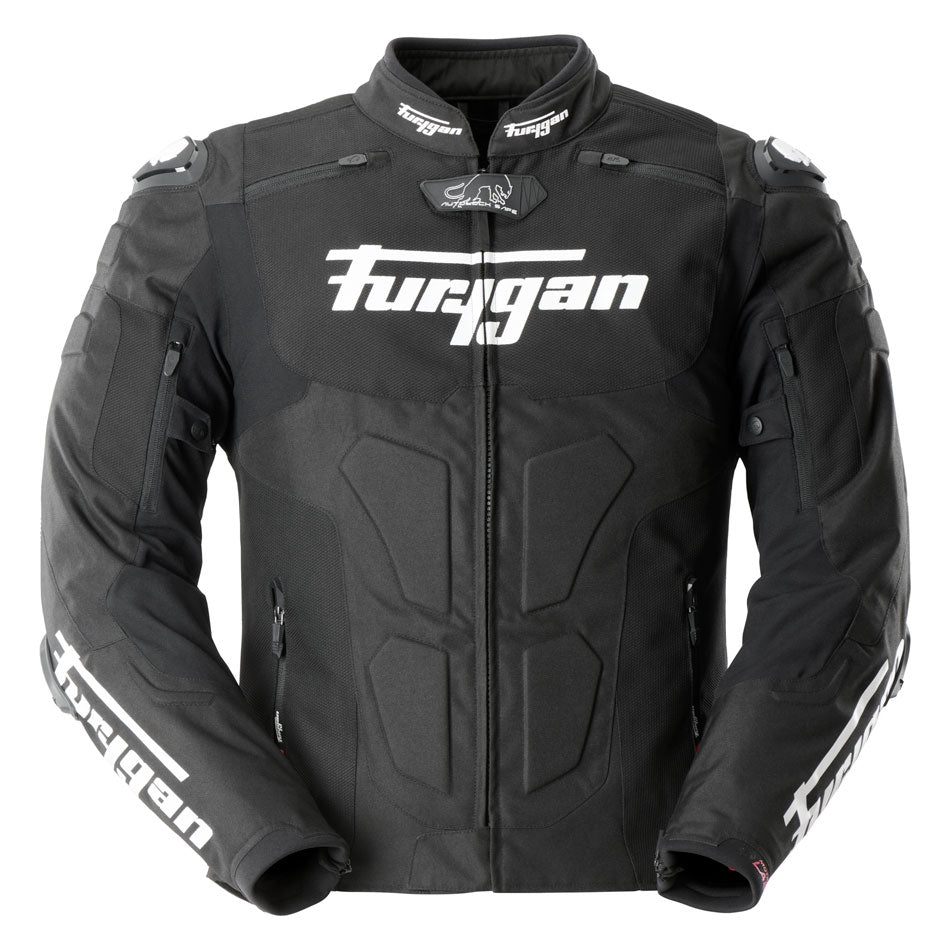 TX Raptor - Blouson Moto Textile au Look Racing (Homologué AA) | FURYGAN™ - LE PRATIQUE DU MOTARD