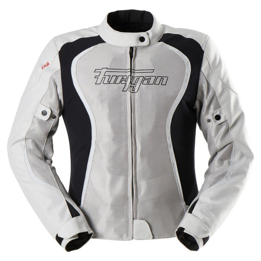 Blouson Moto Furygan ODESSA VENTED 3IN1 — Protection CE Niveau A Pearl - Noir - LE PRATIQUE DU MOTARD
