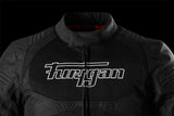 Blouson Moto Furygan WB08 VENTED+ — Protection CE Niveau A Noir - Blanc - LE PRATIQUE DU MOTARD