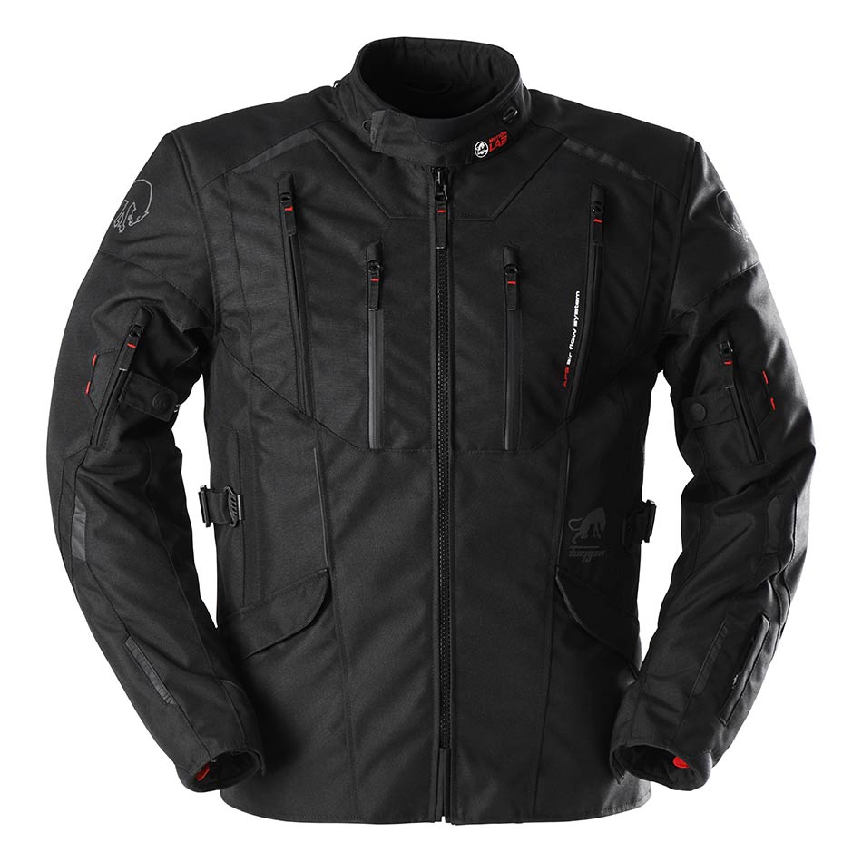 Blouson Moto Furygan BROOKS — Protection CE Niveau AA Noir - LE PRATIQUE DU MOTARD