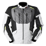 Blouson Moto Furygan BROOKS — Protection CE Niveau AA Noir - Pearl - Anthra - Stab - LE PRATIQUE DU MOTARD
