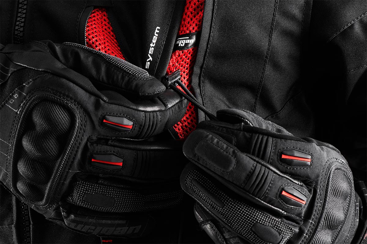 Blouson Moto Furygan BROOKS — Protection CE Niveau AA Noir - LE PRATIQUE DU MOTARD