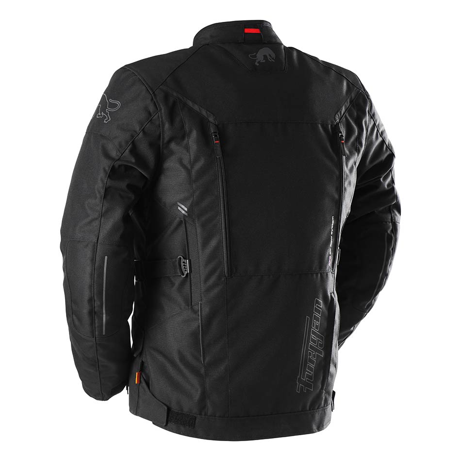 Blouson Moto Furygan BROOKS — Protection CE Niveau AA Noir - LE PRATIQUE DU MOTARD