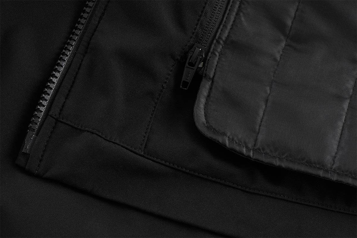 Blouson Moto Furygan ADDAX — Protection CE Niveau AA Noir - Kaki - LE PRATIQUE DU MOTARD