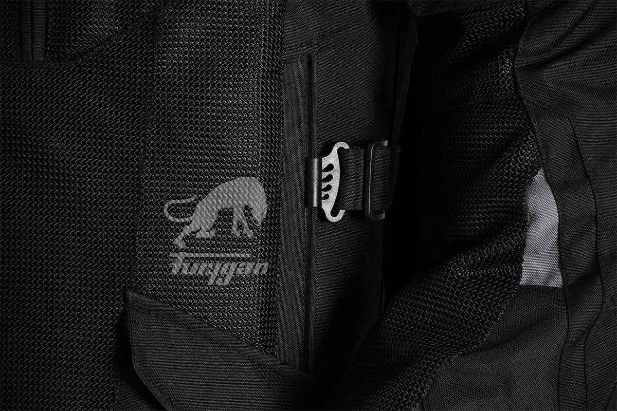 Blouson Moto Furygan BROOKS VENTED+ — Protection CE Niveau A Noir - LE PRATIQUE DU MOTARD