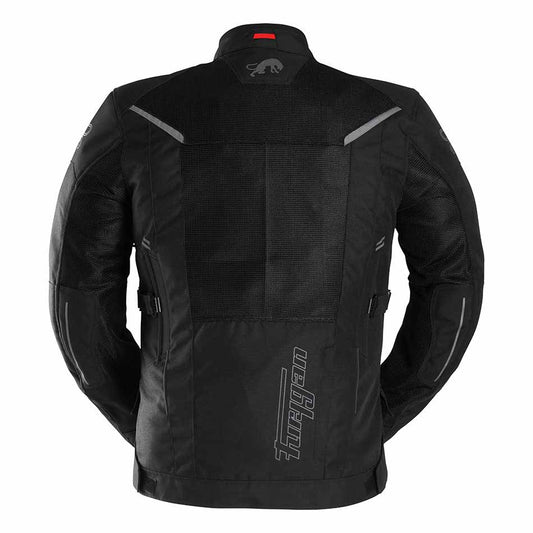 Blouson Moto Furygan BROOKS VENTED+ — Protection CE Niveau A Noir - LE PRATIQUE DU MOTARD