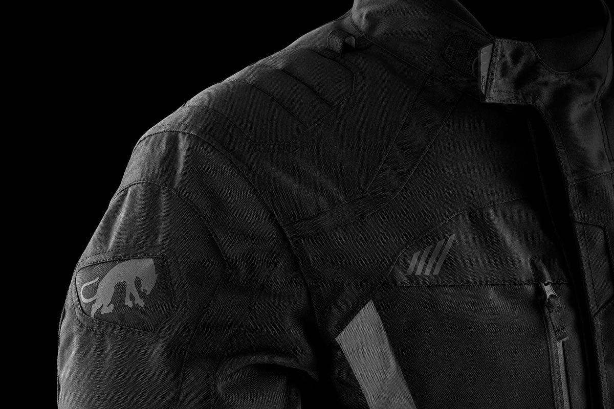 Blouson Moto Furygan APALACHES EVO — Protection CE Niveau AA Noir - Gris - LE PRATIQUE DU MOTARD