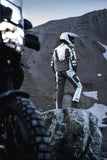 Pantalon Moto Furygan KILLINGTON LADY — Protection CE Niveau AA Gris - Pearl - Rouge - LE PRATIQUE DU MOTARD