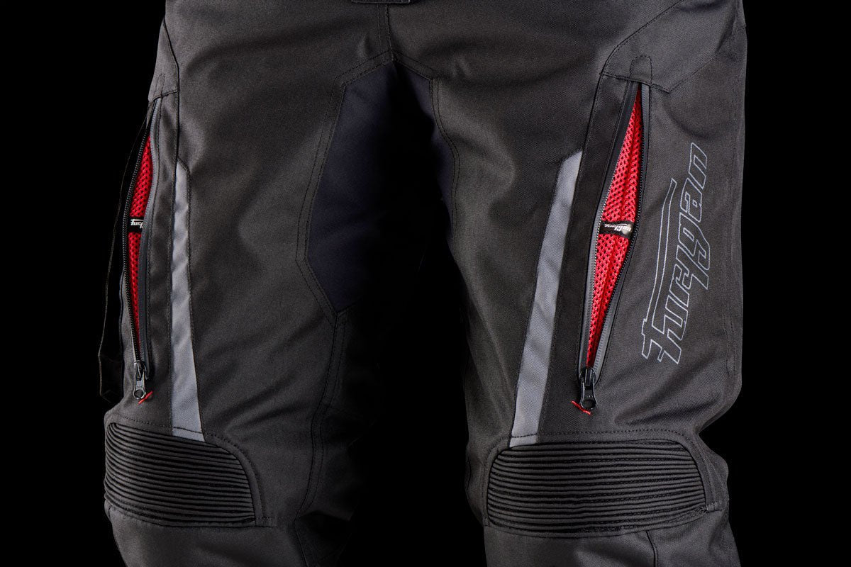 Pantalon Moto Furygan KILLINGTON LADY — Protection CE Niveau AA Noir - Gris - LE PRATIQUE DU MOTARD